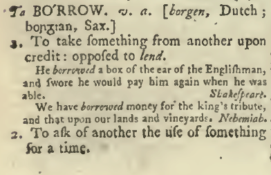 snapshot image of To BORROW. (1785)