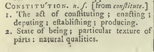 snapshot image of CONSTITUTION. (1785)