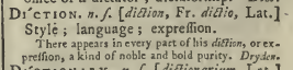 snapshot image of DICTION.  (1785)