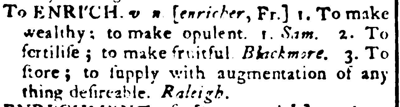 snapshot image of To ENRICH.  (1768)