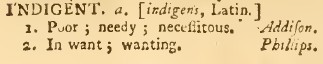snapshot image of Indigent.  (1756)