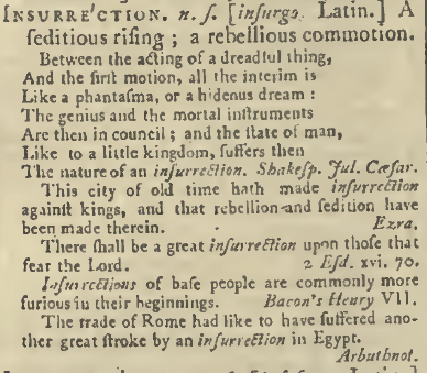 snapshot image of INSURRECTION.  (1785)