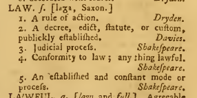 snapshot image of LAW.  (1756)
