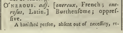 snapshot image of ONEROUS.  (1785)