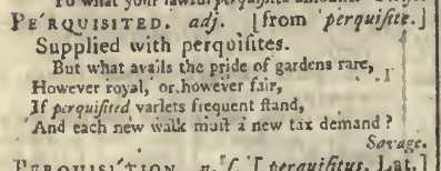 snapshot image of PERQUISITED.  (1785)