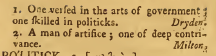 snapshot image of POLITICIAN.  (1756)