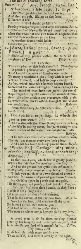 snapshot image of PORT.  (1785)