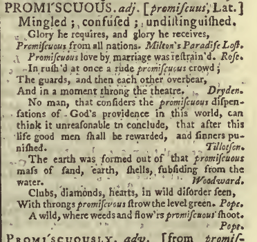 snapshot image of PROMISCUOUS.  (1785)
