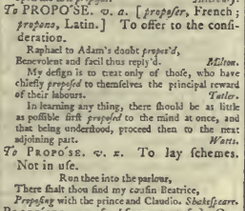 snapshot image of To PROPOSE  (1785)