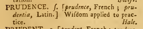 snapshot image of PRUDENCE.  (1756)