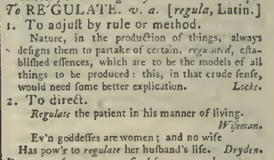 snapshot image of To REGULATE.  (1785)