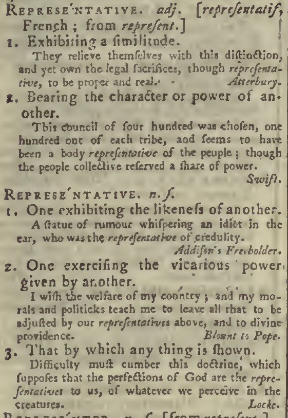 snapshot image of REPRESENTATIVE.  (1785)