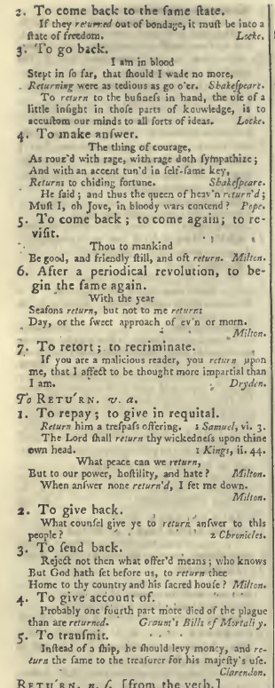 snapshot image of TO RETURN.  (1785) 2 of 2