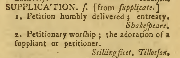 snapshot image of SUPPLICATION. (1756)