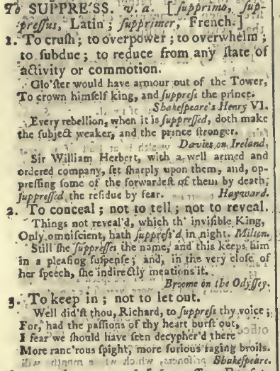 snapshot image of To SUPPRESS. (1785)