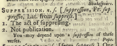 snapshot image of SUPPRESSION.  (1785)