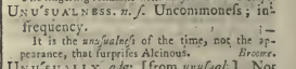 snapshot image of UNUSUALNESS.  (1785)