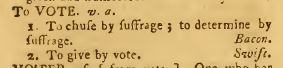 snapshot image of To VOTE.  (1756)