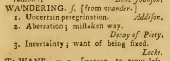 snapshot image of WANDERING.  (1756)