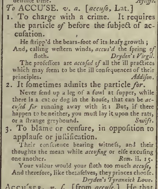 snapshot image of To ACCUSE   (1785)