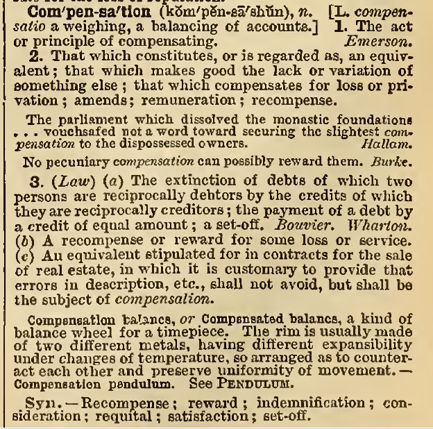 snapshot image of Compensation (1898)