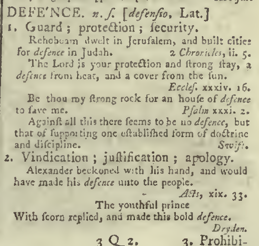 snapshot image of defence (1785) 1 of 2