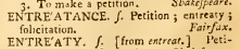 snapshot image of ENTREATANCE[sic] (1756)