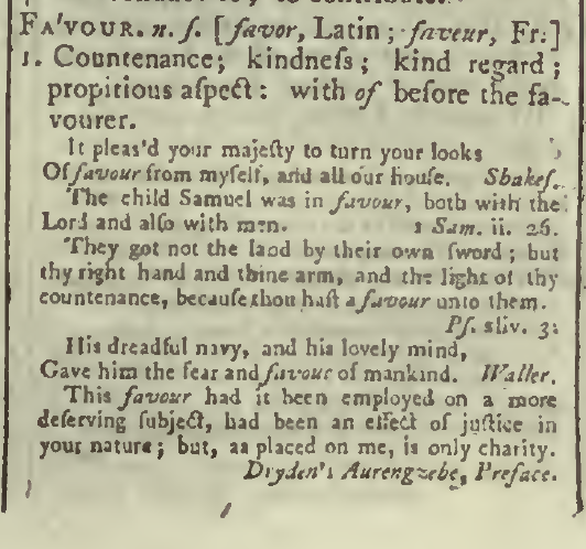 snapshot image of FAVOUR (1785) 1 of 2