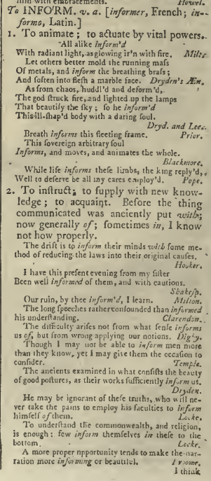 snapshot image of To INFORM (1785) 1 of 2