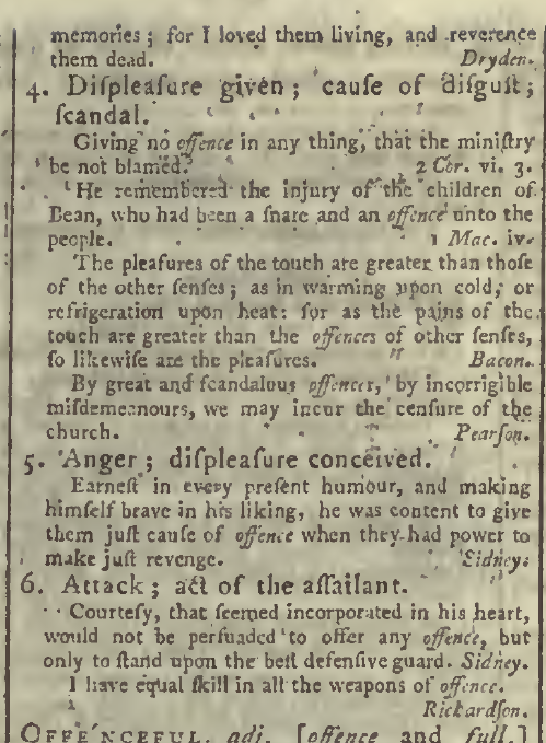 snapshot image of OFFENCE (1785) 2 of 2