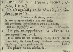 snapshot image of To OPPOSE.  (1785) 1 of 2