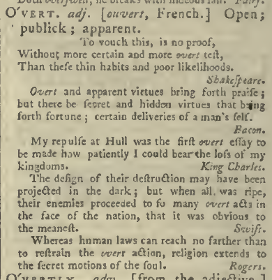 snapshot image of OVERT (1785)