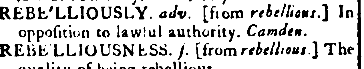 snapshot image of REBELLIOUSLY.  (1768)