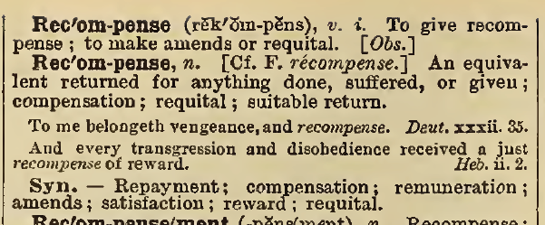 snapshot image of Recompense (1898) 1 of 2