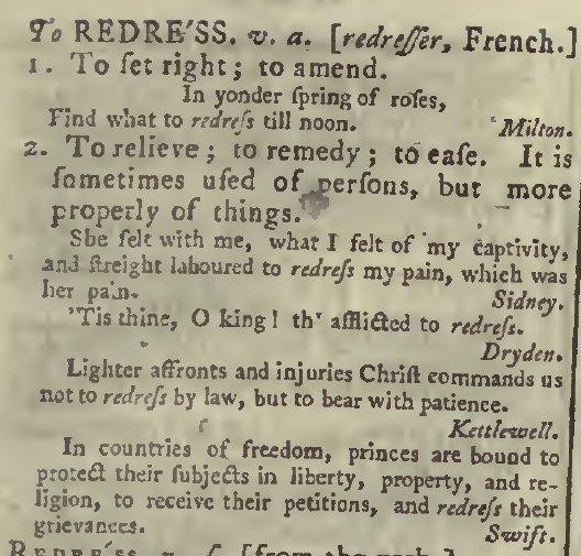 snapshot image of To REDRESS (1785)