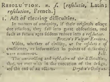 snapshot image of RESOLUTION.  (1785) 1 of 2