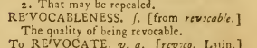 snapshot image of REVOCABLENESS[sic].  (1756)